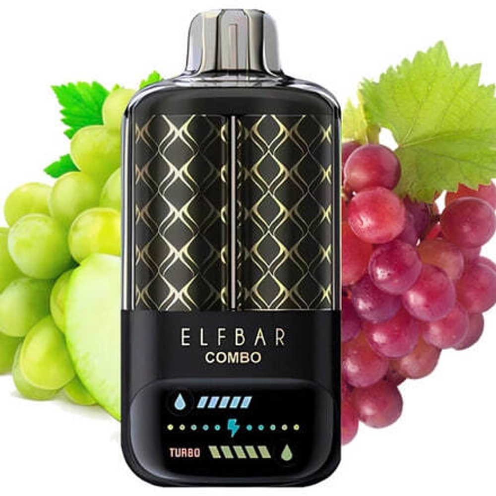 Elf Bar COMBO 25000 - Green Grape & Grape (5% nic)