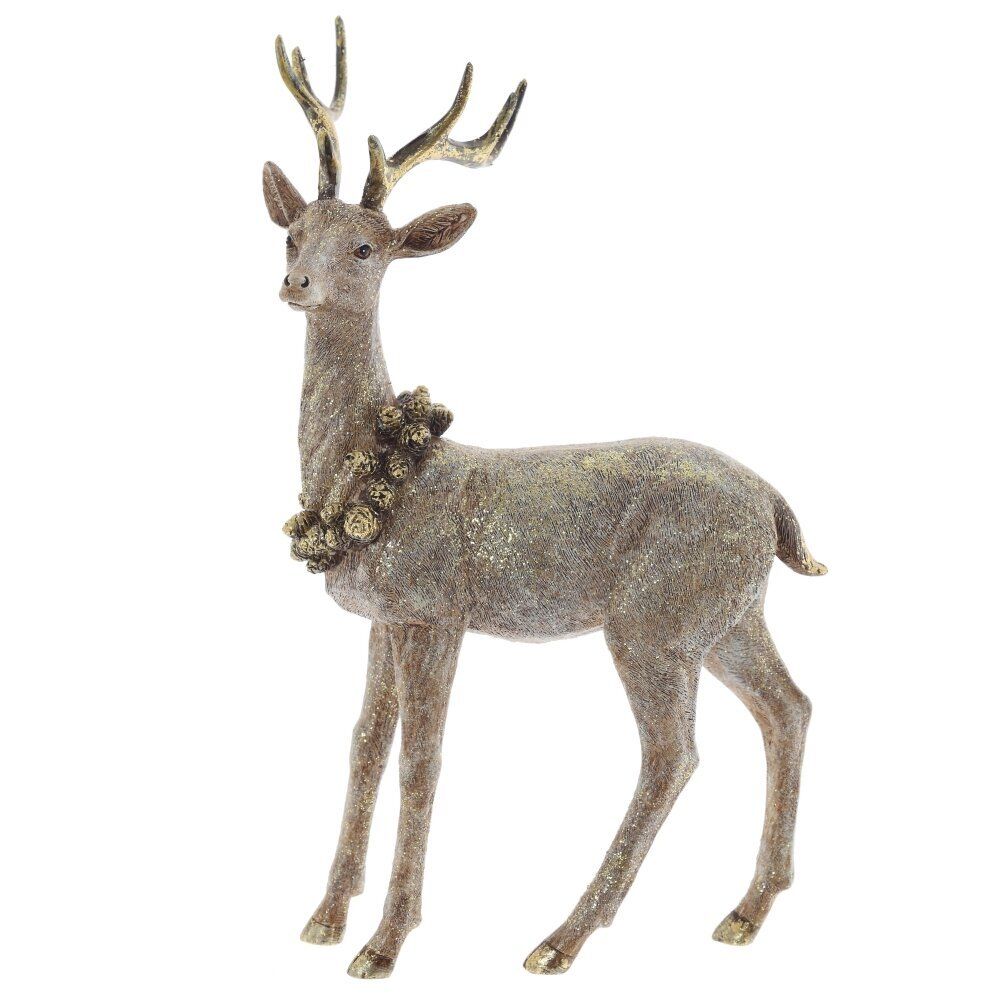 GAEM Фигурка декоративная "Олень", L21 W6 H31 см