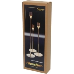 Подсвечники «SUNSHINE» 23 /28/32 см набор 3 шт), Золото