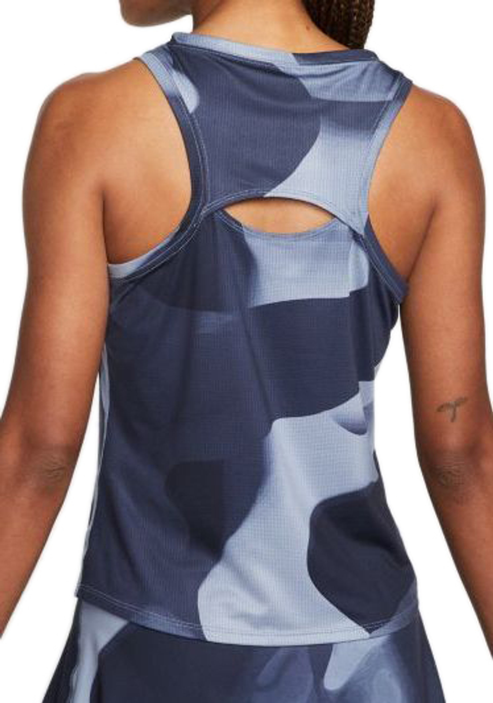 Женский топ теннисный Nike Court Dri-Fit Victory Tank - ashen slate/white