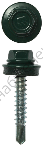 ЗУБР СКД 6005 29 х 4.8 мм, зел. насыщ., кровельный саморез, 400 шт (4-300315-48-029-6005)