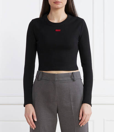 Блузка Dafilomena_1 HUGO - черный(50508617)