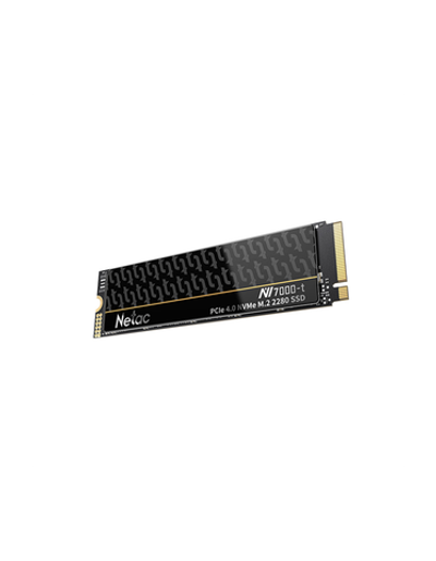 Ssd накопитель Netac SSD NV7000-t 2TB PCIe 4 x4 M.2 2280 NVMe 3D NAND, R/W up to 7300/6700MB/s, IOPS(R4K) 900K/700K, TBW 1280TB, slim heatspreader, 5y wty
