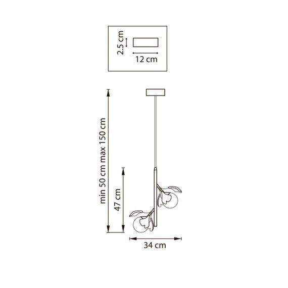 Подвес Ceramo BW Lightstar 799027