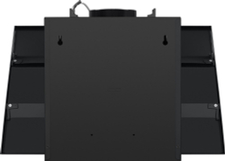 Каминная вытяжка Maunfeld BRIDGE 60 black glass black