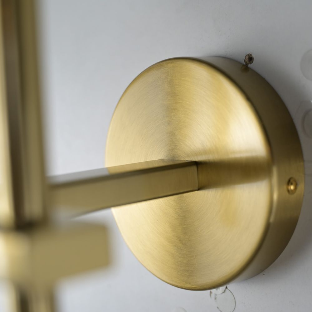 Бра Boule De Cristal Double Sconce Brass By Imperiumloft