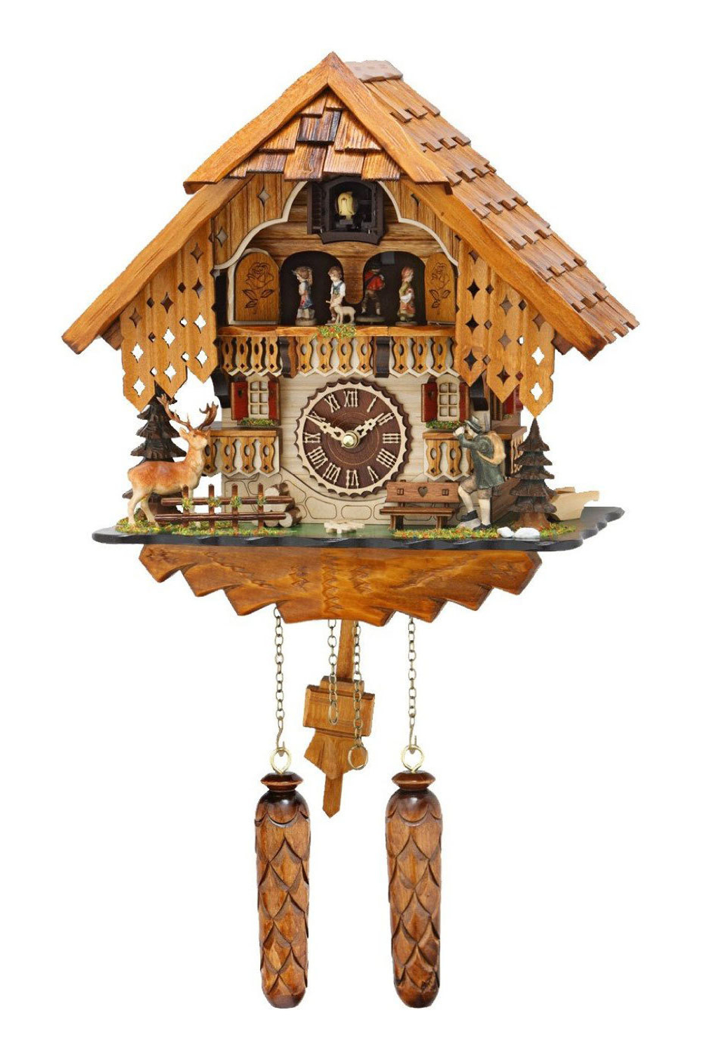 Часы настенные с кукушкой Trenkle 493 QM HZZG Германия