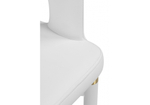 Стул на металлокаркасе Woodville Palma white, white and gold