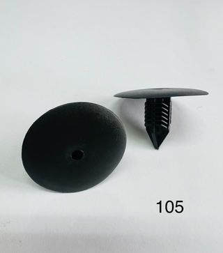 Клипса иномарка  Код- 105 (20шт/уп) крепл бампера Рено, Ларгус
