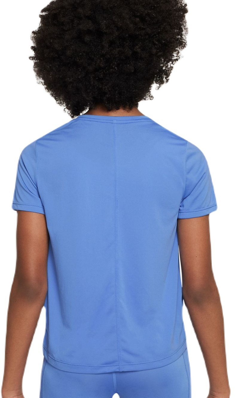 Футболка для девочки теннисная Nike Dri-Fit One Short Sleeve Top GX - polar/white