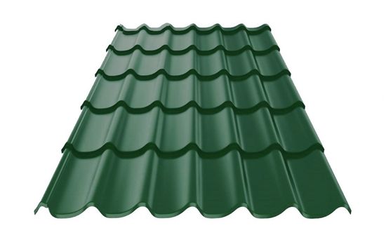 ПОД ЗАКАЗ Металлочерепица, пр-во Россия RAL 6005