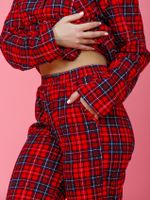 852 Пижама "Красная клетка" SveTekst (Акция)