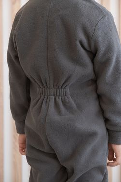 Комбинезон флисовый (Пепельный)