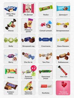 Сладкий новогодний подарок "Верный друг" 450гр