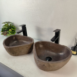 Раковина из речного камня ПАРА! RS-65361 41*33*14 0865