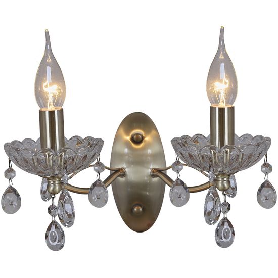 IL0265-2WSQ-24 AB CASTOR светильник настенный