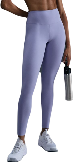 Женские леггинсы Nike One High-Waisted Full-Length - сиреневый лед/белый