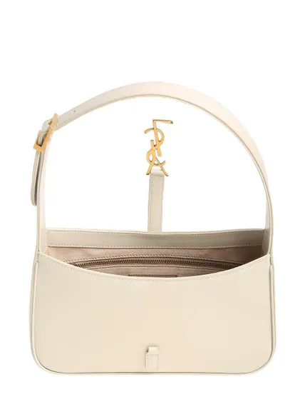 Сумка Saint Laurent Le 5 à 7 Hobo кремовый