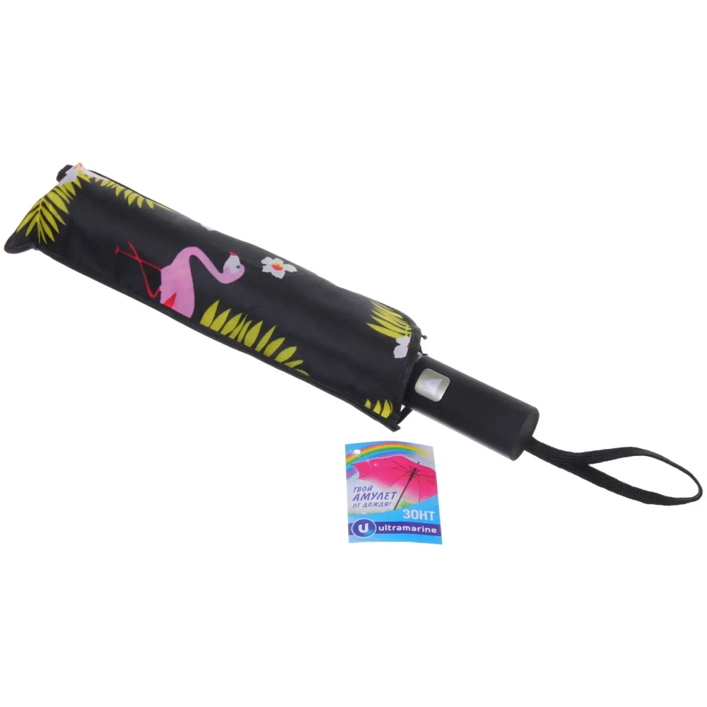 Зонт женский полуавтомат «Эдельвейс», микс 6 цветов, 8 спиц, d-100см, длина в слож. виде 30см