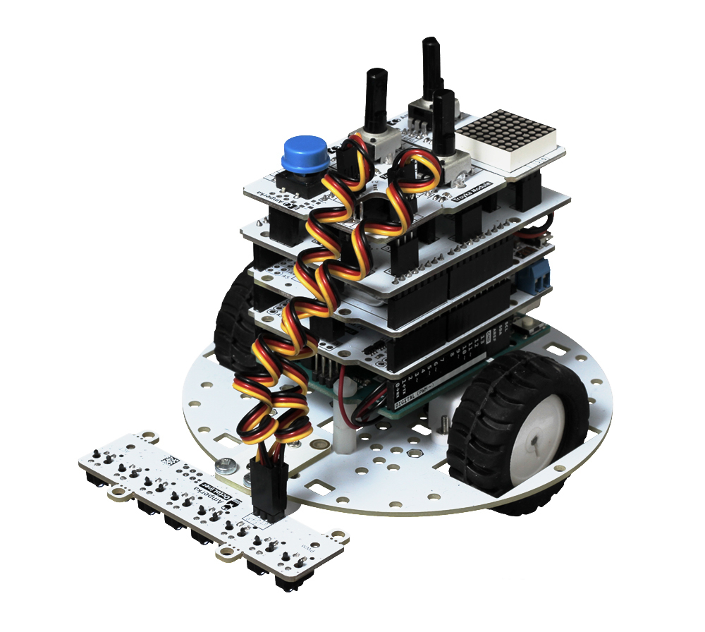 Восьмиканальный датчик линии Octoliner v2