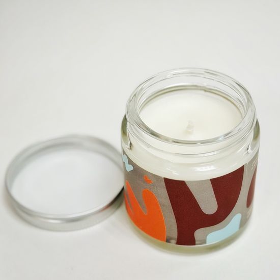 Свеча в светлой банке "Долгожданный отпуск", 120 мл