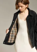 Куртка Called a Garment Corduroy work Угольно-черная