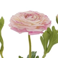 GAEM Цветок искусственный "Ранункулюс" (Real Touch), L14 W14 H46 см