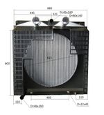 Радиатор охлаждения Ricardo R6110ZLDS; TDK 170 6LT /Radiator (R6110ZLDS Kofo)