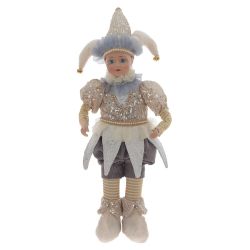 GAEM Игрушка набивная "Клоун"(муз, движ), L18 W13 H45 см, 2в.