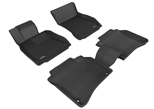 Коврики салона Sotra 3D Lux для Mercedes-Benz W222L S-Class 2013- черные. Артикул ST 74-00520