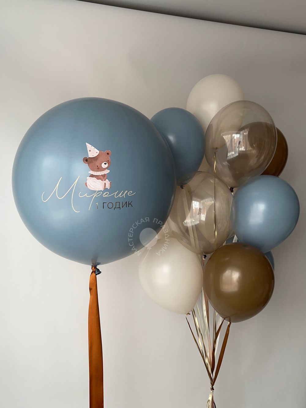 Воздушные шары для мальчика на годик №8650  Изображение3