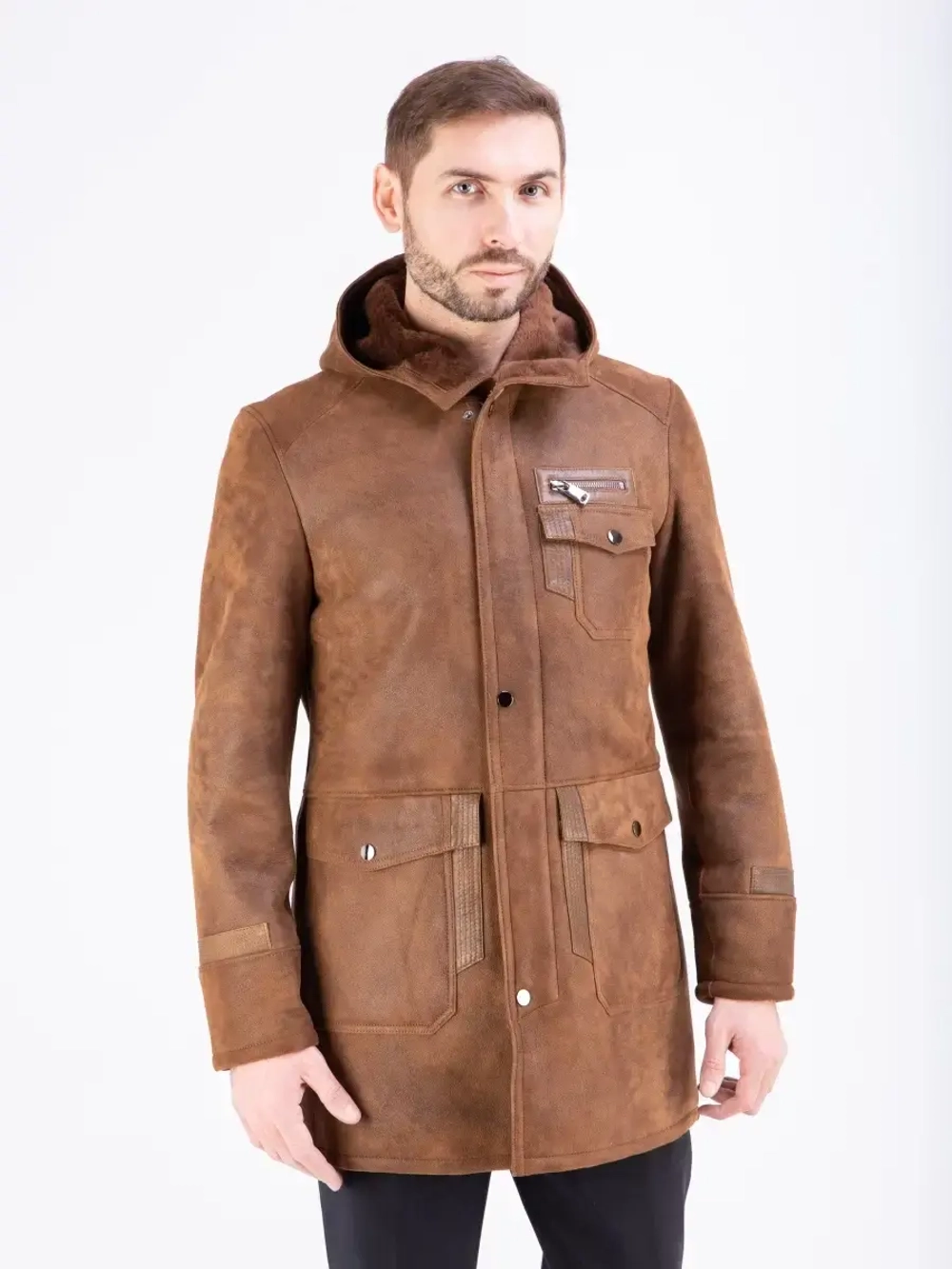 Дубленка мужская натуральная Турция