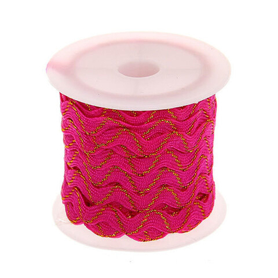 Шнур декоративный волны 4м микс 12шт