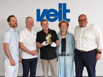 ЗАВОДУ VEIT - 70 ЛЕТ!