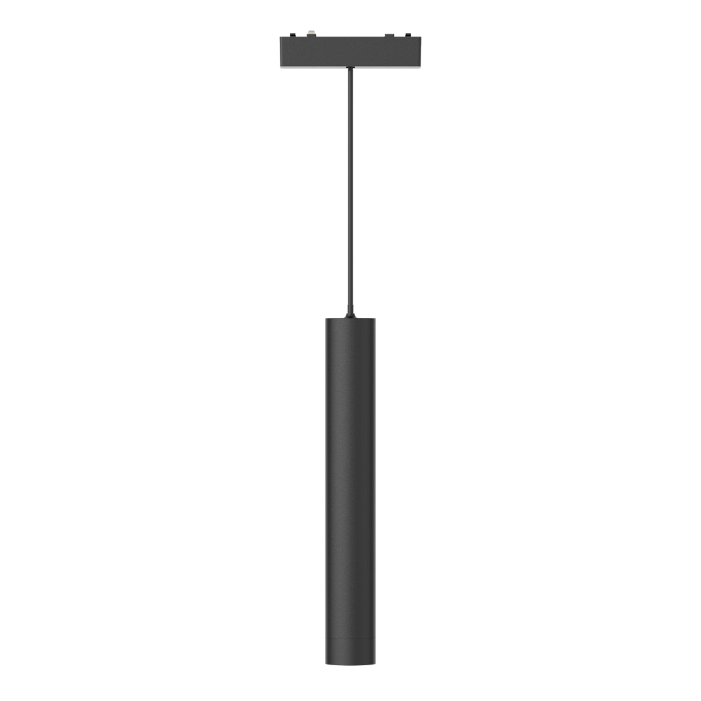 ST680.433.07 Магнитный трековый светильник Черный LED 1*7W 3000K 430Lm Ra>90 36° IP20 D30xH1650 48V