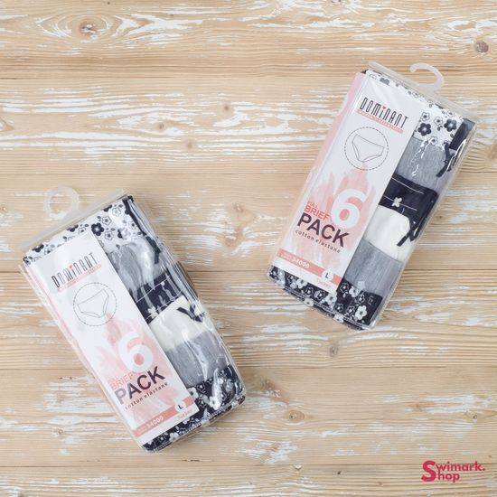 Трусики женские DOMINANT 34000-33, BRIEF, 6 шт. в уп.