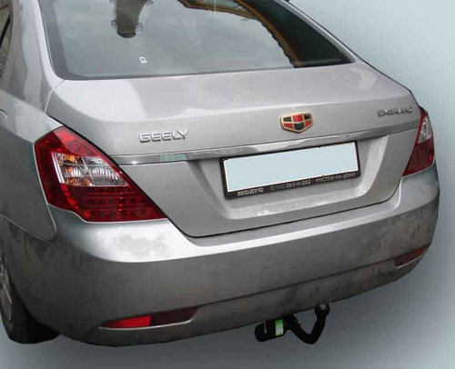Фаркоп(прицепное) Лидер-Плюс для GEELY EM-GRAND (EC7) (седан) 2012-...(паспорт и сертификат в комплекте)(без электрики)G202-A