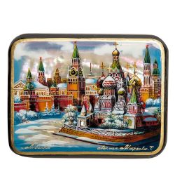 Народные промыслы ШК-55/138 Шкатулка «Москва» исп. Маркова