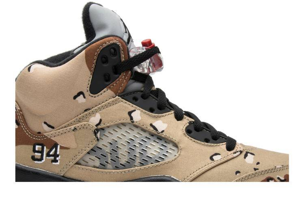 Кроссовки Supreme X Jordan Air Jordan 5 Retro Desert Camo