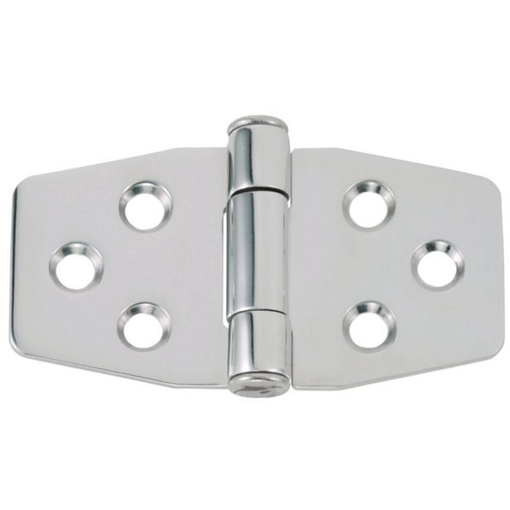 Петля для лодки и автофургонов из нержавеющей стали/морская петля для люка со скрытым креплением на 180 градусов 76х37х2 мм