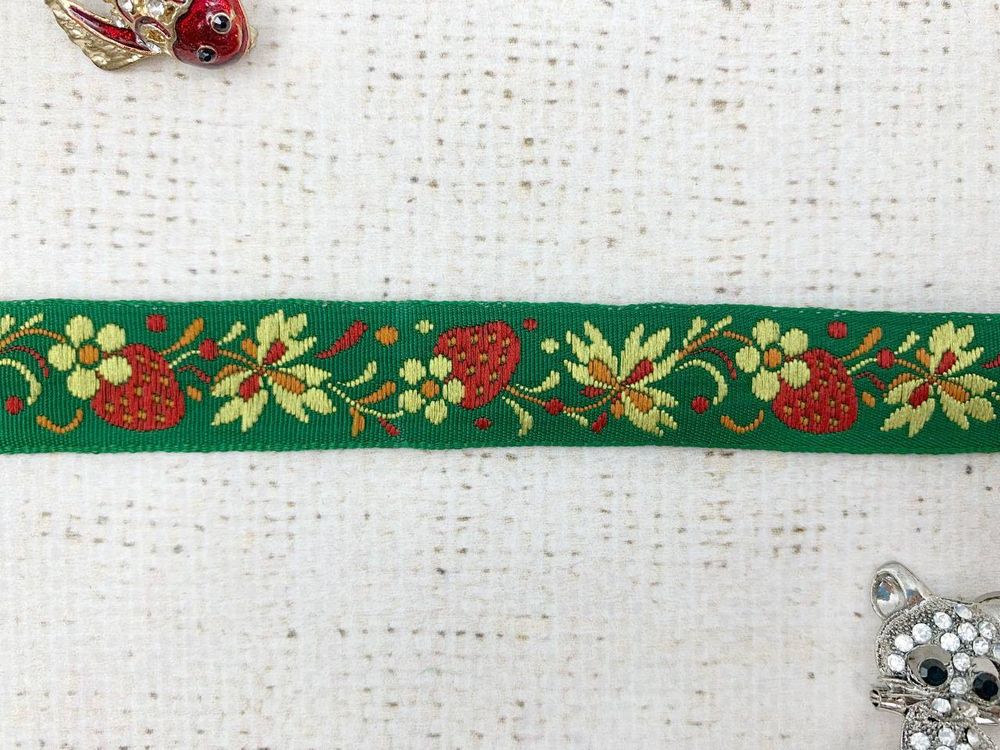 Тесьма жаккард, ш. 1,8 см
