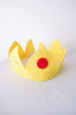 Корона карнавальная из фетра