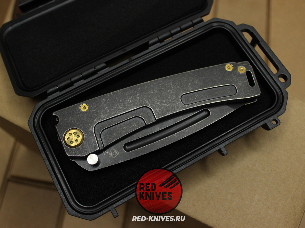 Нож Medford Knives Marauder-H Tanto - темная ркоять, темный клинок