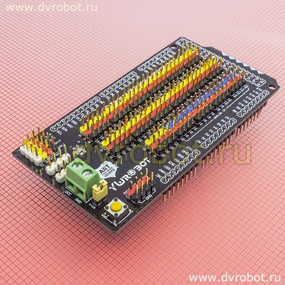 Шилд MEGA I/O Sensor-YwRobot