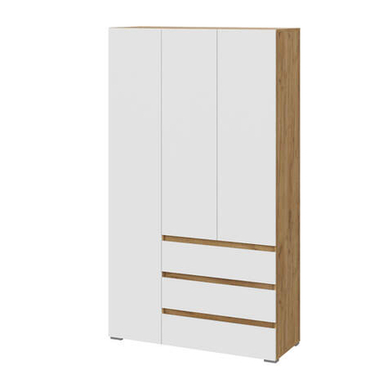 Шкаф с ящиками 3-х створчатый ШК 06 "Люмо"