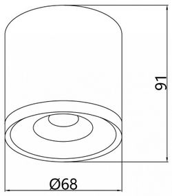 Накладной светильник Favourite Prakash 3085-1C