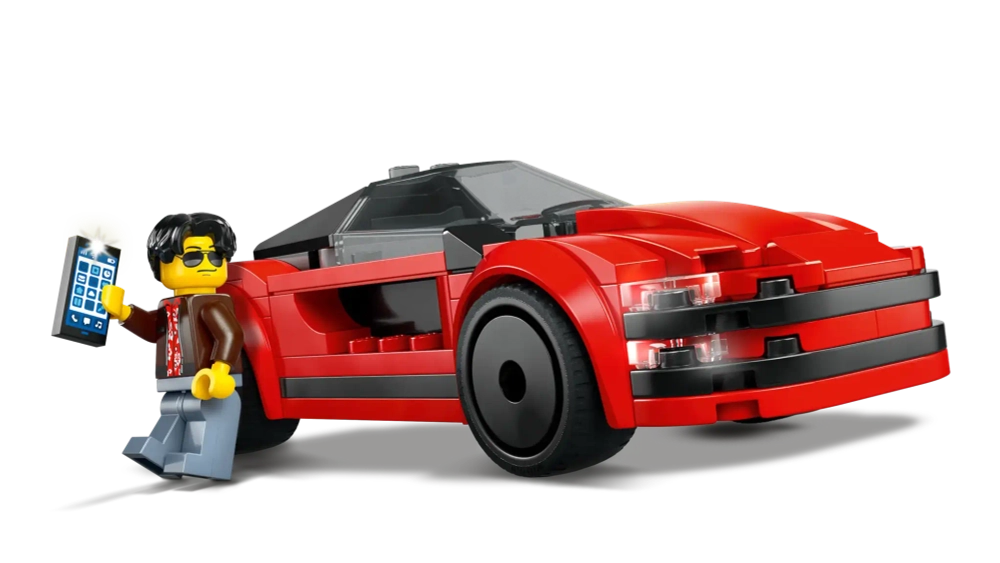 Конструктор LEGO City 60448 Красный спортивный автомобиль