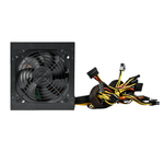 Блок питания PCCooler  600W, HW600-NP, Non Modular, 80+, КПД ≥80%, ATX, Fan 120mm, Черный, HW600-NP