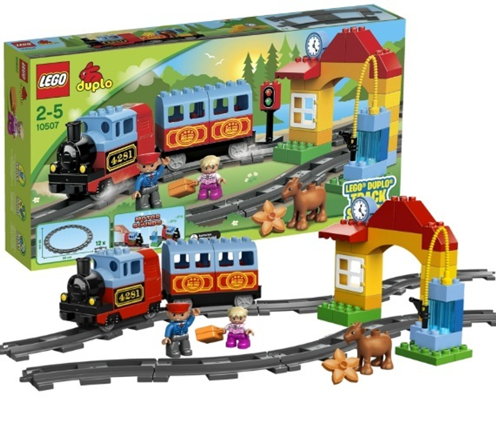 LEGO Duplo: Мой первый поезд 10507 — My First Train — Лего Дупло