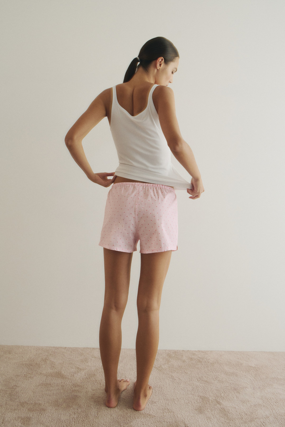 H&M Набор пижамных шортов (2 шт.), пастельно-розовый